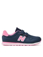 Buty dla dziewczynek - New Balance Sneakersy GV500NP1 Granatowy - miniaturka - grafika 1