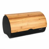 Chlebaki - Chlebak Czarny Z Pokrywą Bambusową Volano Konighoffer - miniaturka - grafika 1