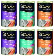 Mokra karma dla kotów - Miamor VitalDrink Mix smaków 6x135ml - miniaturka - grafika 1