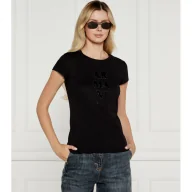 Koszulki i topy damskie - Armani Exchange T-shirt Slim Fit - miniaturka - grafika 1