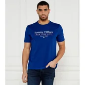Koszulki męskie - Tommy Hilfiger T-shirt | Regular Fit - miniaturka - grafika 1