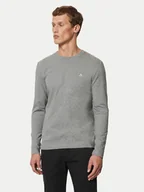 Bluzy męskie - Marc O'Polo Longsleeve 426 2012 52210 Szary Regular Fit - miniaturka - grafika 1