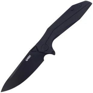 Nóż składany Kubey Nova Frame Lock Black Titanium, Darkwashed D2 (KB235G) - Noże - miniaturka - grafika 1