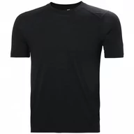Koszulki sportowe męskie - Koszulka męska Helly Hansen HH Durawool T-Shirt Rozmiar: L / Kolor: czarny - miniaturka - grafika 1