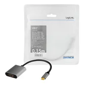 Adaptery i przejściówki - LogiLink USB 3.2 USB-C - HDMI CUA0103 - miniaturka - grafika 1
