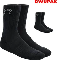 Skarpety termoaktywne - Seba/FR Skates Skarpety FR Sport Socks 2 Pack Black 45-47 - miniaturka - grafika 1