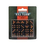 Akcesoria do gier planszowych - Games Workshop Kill Team: Ork Kommandos Dice Set (99220103006) 102-82 - miniaturka - grafika 1