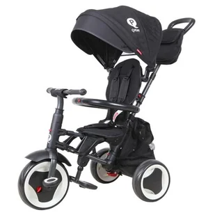 Qplay Qplay Rowerek Trójkołowy Rito Plus Black - Rowerki trójkołowe - miniaturka - grafika 1