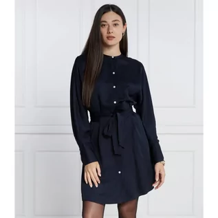 Sukienki - Tommy Hilfiger Sukienka RWB SHORT SHIRTDRESS LS - grafika 1