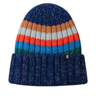 Czapki dla dzieci - Czapka Reima Vilke 5300294A Granatowy - miniaturka - grafika 1