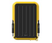 Dyski SSD - Silicon Power Dysk zewnętrzny Armor A66 2TB 2,5" USB 3.2 IPX4 Yellow SP020TBPHD66SS3Y - miniaturka - grafika 1