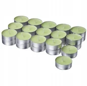 Świece - IKEA LOVSKOGSLUND Świeczka pachnąca, JABŁKO - jaskrawozielony, 30 sztuk - miniaturka - grafika 1