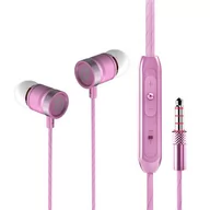 Słuchawki - Somostel SMS-CS03 Różowe - miniaturka - grafika 1