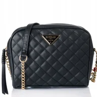 Torebki damskie - PIKOWANA Torebka Damska LISTONOSZKA crossbody Pojemna chanelka MONNARI - miniaturka - grafika 1