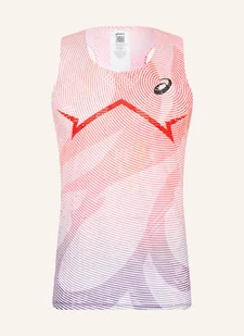 Asics Top Do Biegania Metaspeed Singlet weiss - Koszulki i topy damskie - miniaturka - grafika 1
