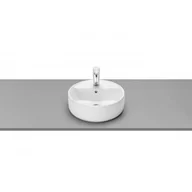 Umywalki - Roca A3270MKS00 GAP Umywalka nablatowa okr$181g$182a 40 cm z otworem na bateri$183 z przelewem Supraglaze$184 - miniaturka - grafika 1