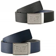 Paski - EA7 EMPORIO ARMANI PASEK MĘSKI DWUSTRONNY - miniaturka - grafika 1