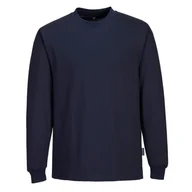 Odzież robocza - PORTWEST AS22 T-SHIRT ANTYSTATYCZNY ESD Z DŁUGIM RĘKAWEM; GRANATOWY - miniaturka - grafika 1
