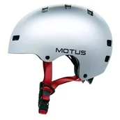 Kaski rowerowe - MOTUS MD-107 Srebrny dla Dzieci ( M) - miniaturka - grafika 1