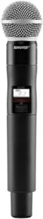 Shure QLXD2/SM58-K51 Nadajnik mikrofonu bezprzewodowego Nadajnik ręczny - Mikrofony komputerowe - miniaturka - grafika 1