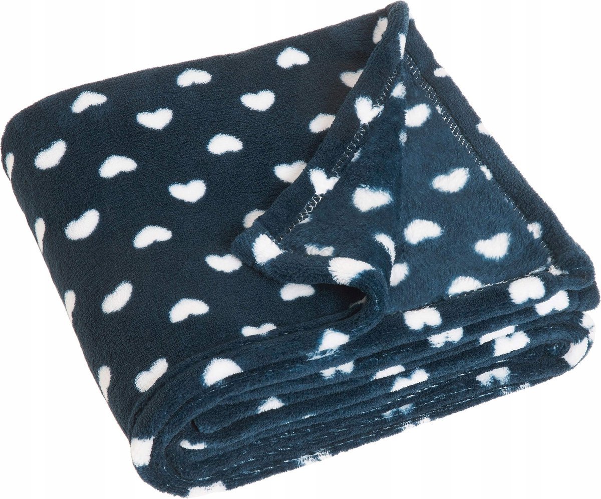 PLAYSHOES Kocyk Fleece Dla Niemowląt Niebieski