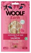 Przysmaki dla psów - WOOLF Woolf Earth Noohide Flat Bar Salmon Przysmak Dla Psa Łosoś Rozmiar M 85 g - miniaturka - grafika 1