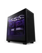 Obudowy komputerowe - NZXT H7 Flow All tower case, tempered glass, Kolor: CZARNY - window - miniaturka - grafika 1