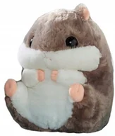 Maskotki i pluszaki - SMUKEE Maskotka koc 2w1 BEŻOWY CHOMIK przytulanka z kocykiem 100 x 150 cm - miniaturka - grafika 1