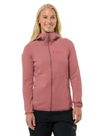 Kurtki damskie - Jack Wolfskin Kolbenberg Fz W kurtka damska z kapturem - miniaturka - grafika 1