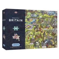 Gibson Games gibsons puzzle Beautiful Britain części (1000), g7080 - Puzzle - miniaturka - grafika 1