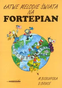 Książka Łatwe melodie świata na fortepian - Akcesoria do instrumentów klawiszowych - miniaturka - grafika 1