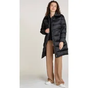 Kurtki damskie - Calvin Klein Satynowa kurtka | Regular Fit - miniaturka - grafika 1