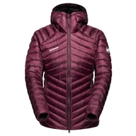Kurtki i kamizelki sportowe damskie - Kurtka damska Mammut Broad Peak IN Hooded Jacket Women Rozmiar: M / Kolor: fioletowy - miniaturka - grafika 1