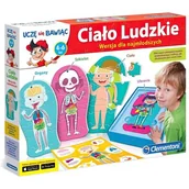 Gry planszowe - Clementoni CIAŁO LUDZKIE DLA NAJMŁODSZYCH 4+ - miniaturka - grafika 1