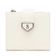 Portfele - Steve Madden Damski portfel składany Jem-b, biały, jeden rozmiar, składany portfel Jem-b - miniaturka - grafika 1