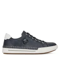 Sneakersy damskie - Sneakersy Rieker L7210-14 Granatowy - miniaturka - grafika 1