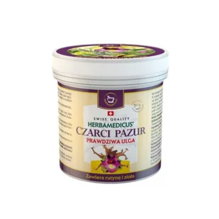 HERBAMEDICUS SP. Z O.O. CZARCI PAZUR z rutyną i ziołami balsam 250 - Suplementy diety HERBAMEDICUS SP. Z O.O. CZARCI PAZUR z rutyną i ziołami balsam 250 - Suplementy diety - miniaturka - grafika 4