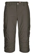 Spodenki męskie - G.I.G.A. DX Męskie spodnie 3/4/Outdoor Bermudy Enrikono, zielono-antracytowe, 48, 39527-000 - miniaturka - grafika 1