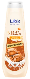 Kremowy płyn do kąpieli Luksja Salty Caramel 900 ml - Kosmetyki do kąpieli - miniaturka - grafika 1