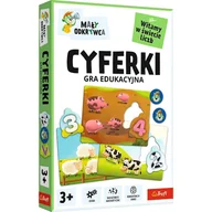 Gry planszowe - Mały odkrywca - Cyferki Trefl - gra - miniaturka - grafika 1