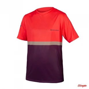 Koszulka Endura SingleTrack Core T II purple - Koszulki rowerowe - miniaturka - grafika 1