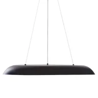 Lampy sufitowe - Lampa wisząca LED metalowa czarna SURKO - miniaturka - grafika 1