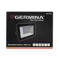 Oświetlenie warsztatowe - Naświetlacz LED 50 W 4500 lm 6000 K IP65 - miniaturka - grafika 1