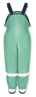 Spodnie i spodenki dla chłopców - Playshoes Dziecięce wodoodporne spodnie przeciwdeszczowe, uniseks, kolor miętowy zielony, 80, zielony (Mintgrün), 80 - grafika 1
