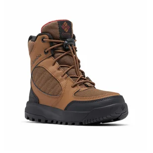 Buty dziecięce Columbia Youth Portlander™ Omni-Heat™ Rozmiar butów (UE): 35 / Kolor: brązowy - Buty dla chłopców - miniaturka - grafika 1
