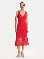 Sukienki - Guess Sukienka koktajlowa W5YK0U WHF50 Czerwony Regular Fit - miniaturka - grafika 1