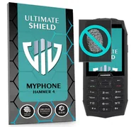 Szkła hartowane na telefon - NAJLEPSZE SZKŁO 5D PEŁNE DO MYPHONE HAMMER 4 SZKIEŁKO NIETŁUKĄCE ORYGINAŁ - miniaturka - grafika 1