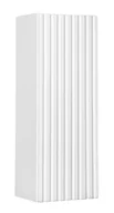 Szafki łazienkowe - Biała ryflowana szafka łazienkowa R2-F35 - miniaturka - grafika 1