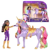 Figurki dla dzieci - Spin Master Unicorn Academy Lalka Sophia I Świecący Jednorożec Wildstar Akademia Jednorożców Zestaw Interaktywny 4+ - miniaturka - grafika 1