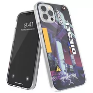 Etui i futerały do telefonów - Etui Diesel Clear Case Mad Dog Jones AOP do  iPhone 12/12 Pro multikolor/colorful - miniaturka - grafika 1